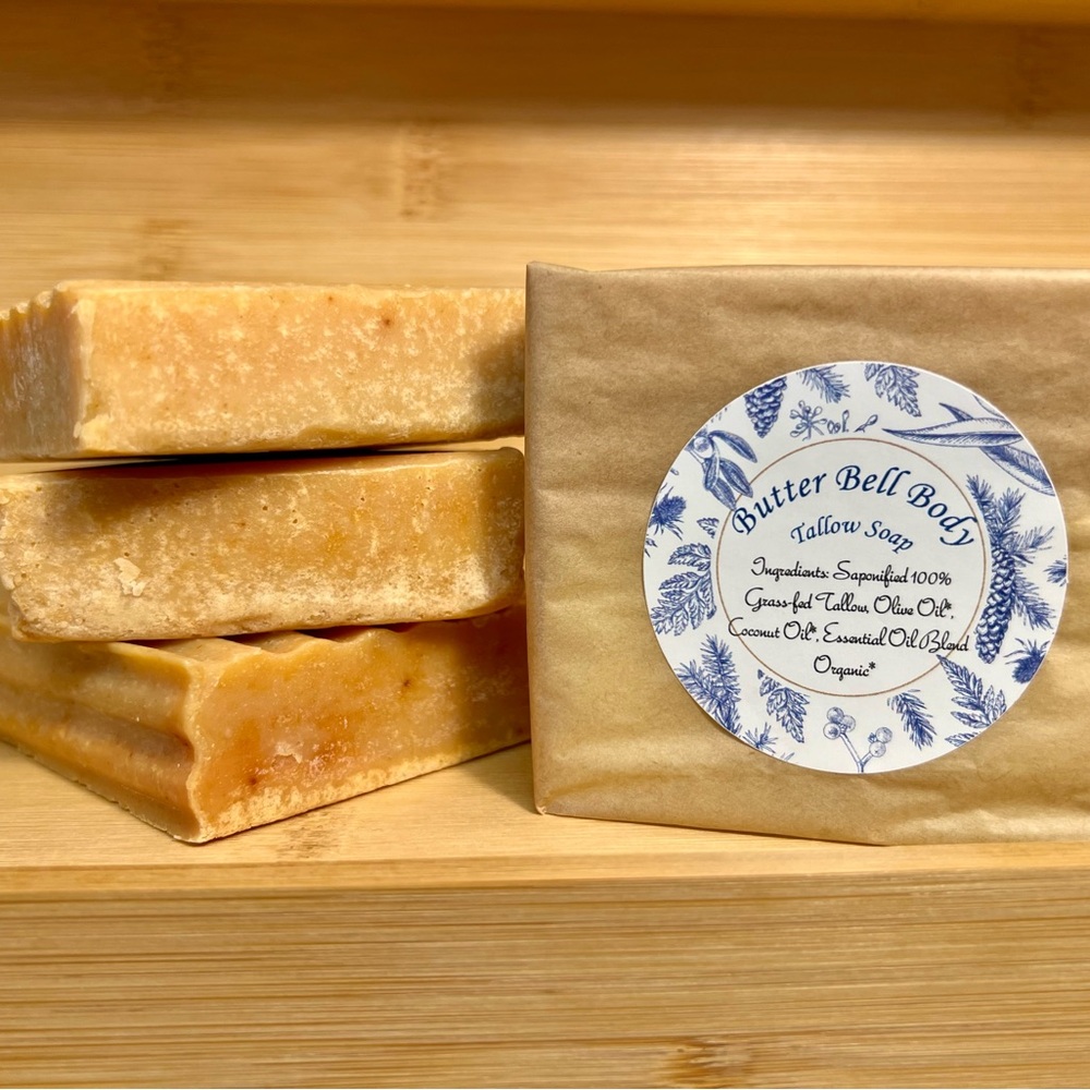 Turmeric Face+Body Bar | https://butterbellbody.etsy.com